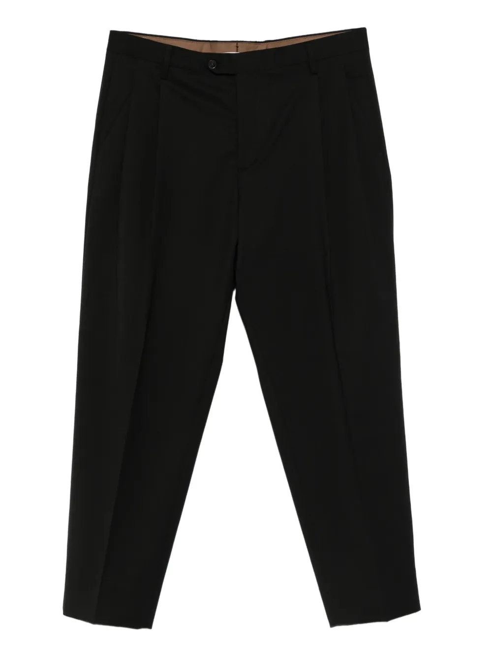 Briglia 1949 Calça Arnos com detalhe de pregas | Preto | Image 1