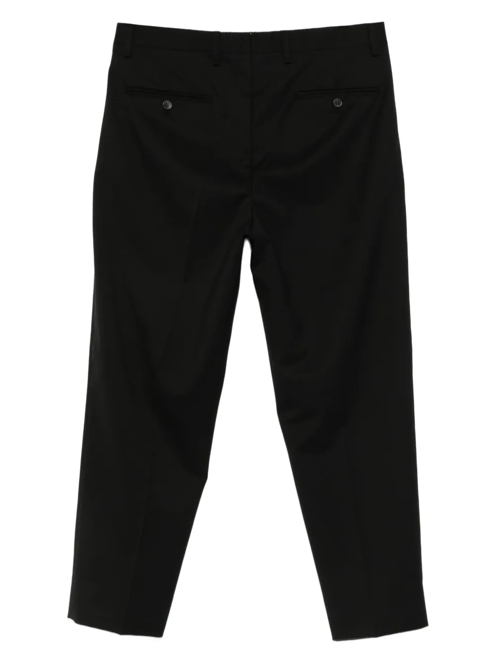 Briglia 1949 Arnos pleat-detail trousers - Zwart