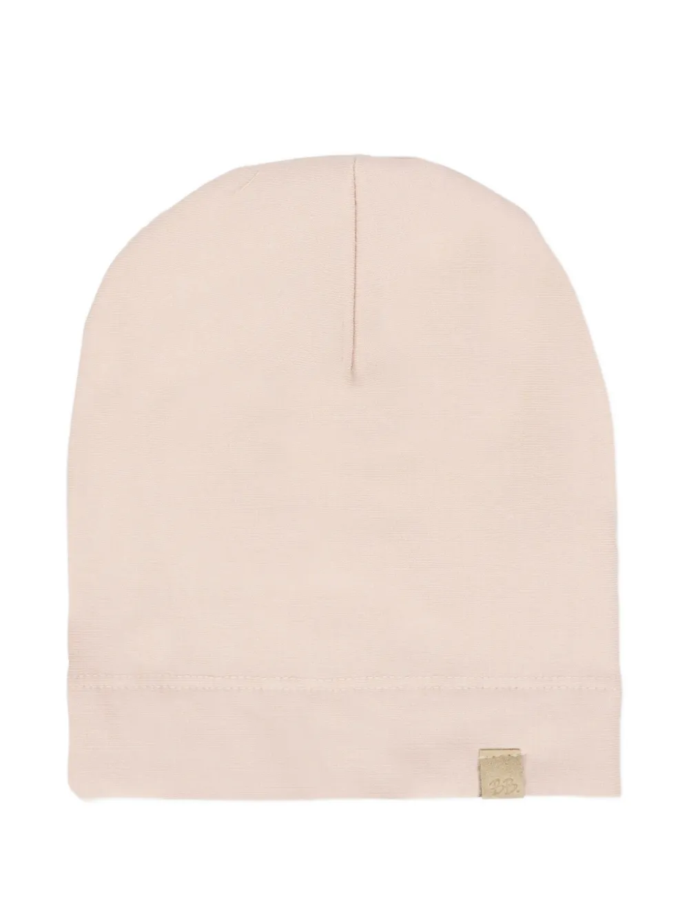 Bamboom Logo-plaque Beanie In Pink