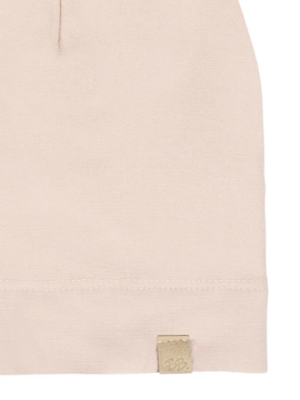 Bamboom Logo-plaque Beanie In Pink