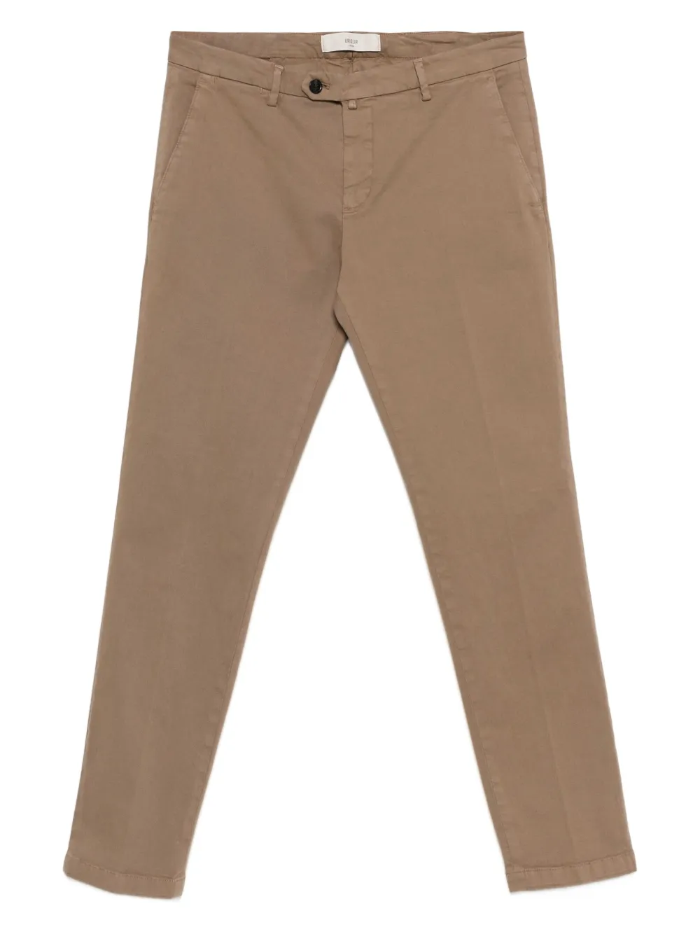 Briglia 1949 slim-cut chino trousers - Braun