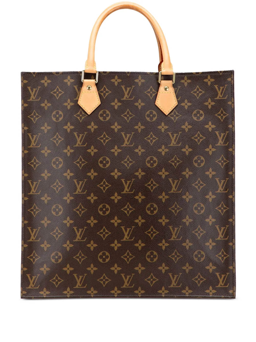 Louis Vuitton Pre-Owned 2010 モノグラム サックプラ トートバッグ - ブラウン Louis Vuitton Pre-Owned 2010 モノグラム サックプラ トートバッグ - ブラウン