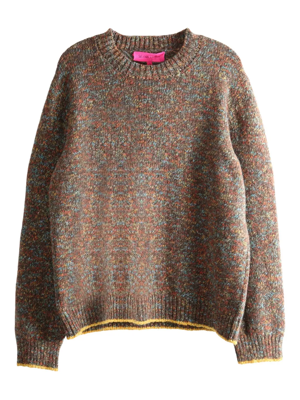 The Elder Statesman Confetti セーター - ブラウン The Elder Statesman Confetti セーター - ブラウン