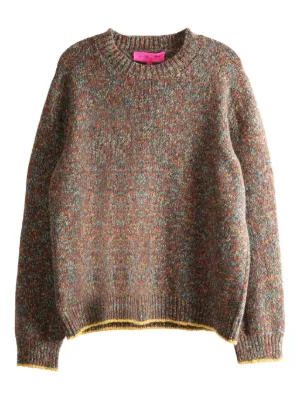 USA製 The Elder Statesman ジャガード カシミヤ ニット The Elder Statesman Topo ジャカード セーター | ブルー | FARFETCH JP