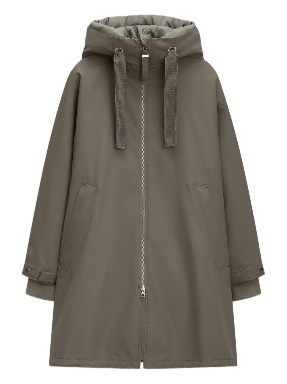 G-lab Joy Parka Coat In Gray