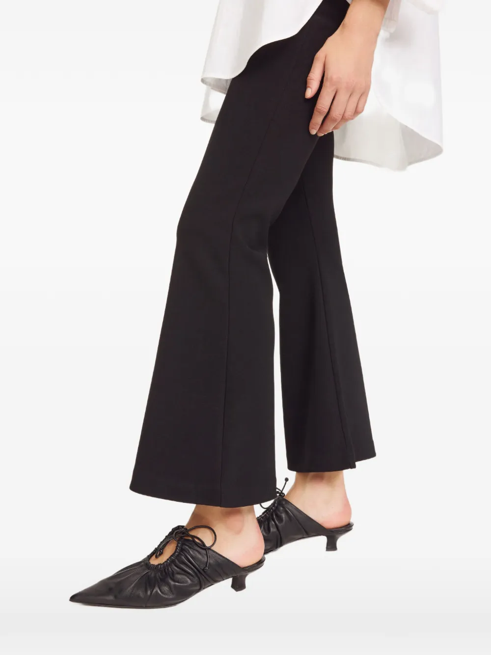 By Malene Birger Vilanna flared broek Zwart