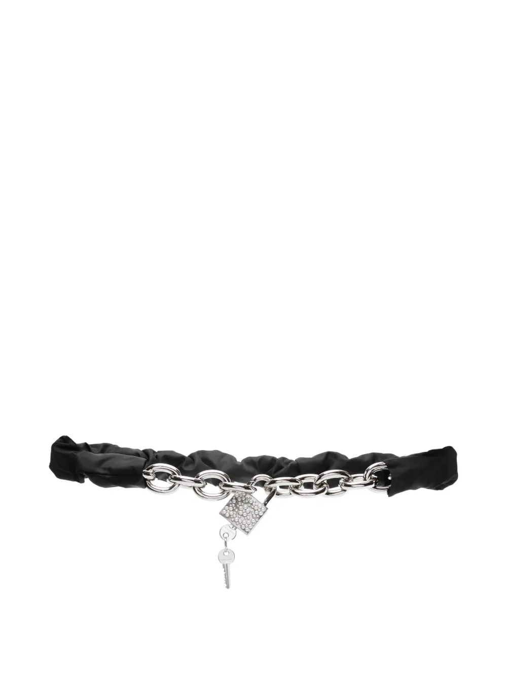 Simone Rocha padlock-detailed belt - Nero