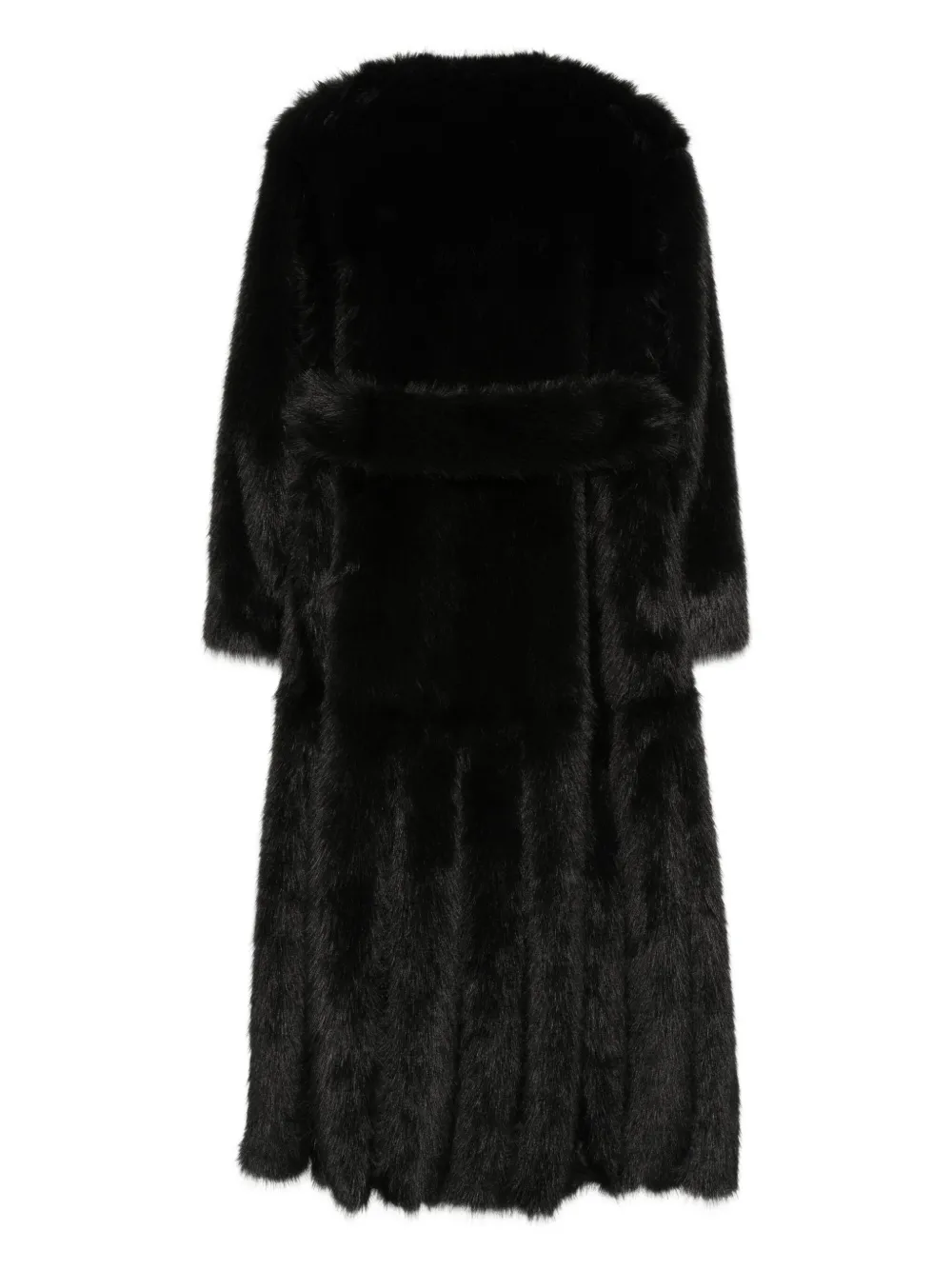 Simone Rocha belted long coat | Faux Fur & Shearling Coats | Image 2