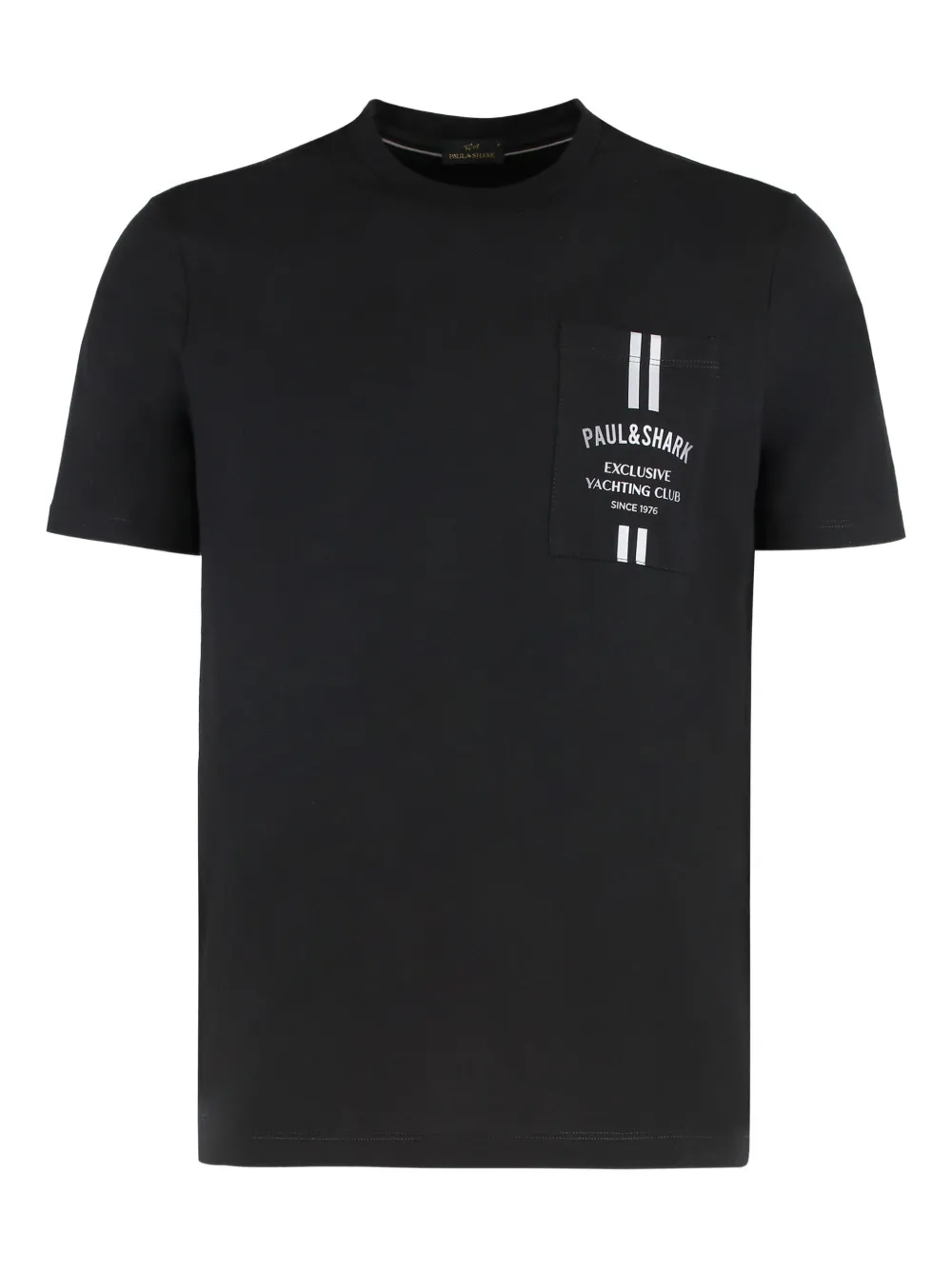 Paul & Shark logo-print cotton t-shirt | Black | Image 1