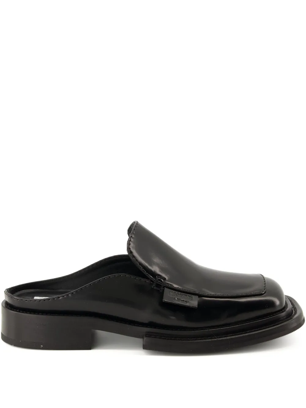Moschino leather mules | Black | Image 1