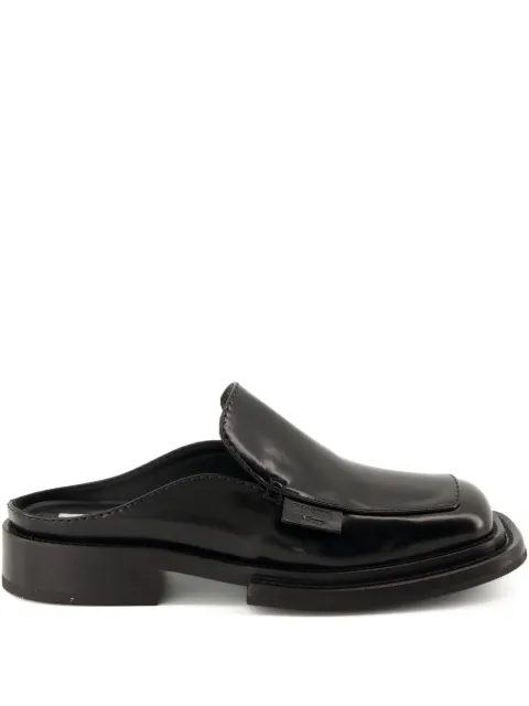 Moschino leather mules