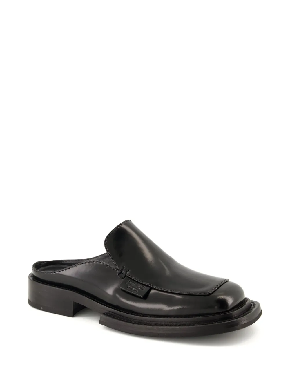 Moschino leather mules | Flat Mules | Image 2