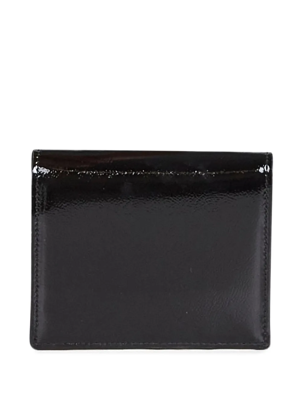 TOTEME turn-lock wallet - Zwart