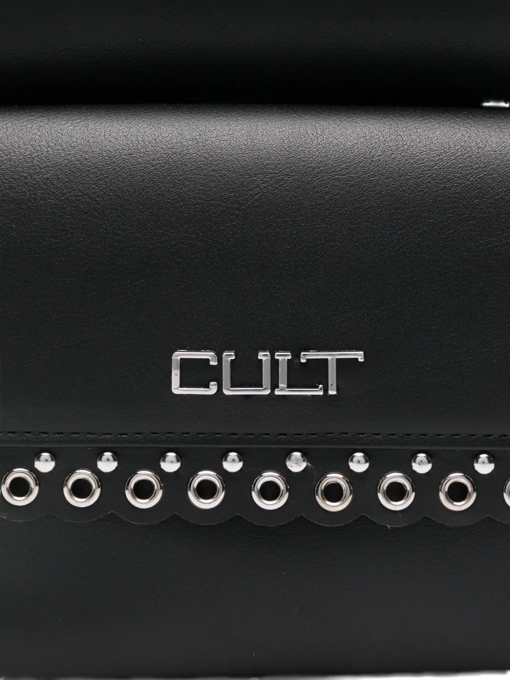 Cult Studded Leather Backpack In Black