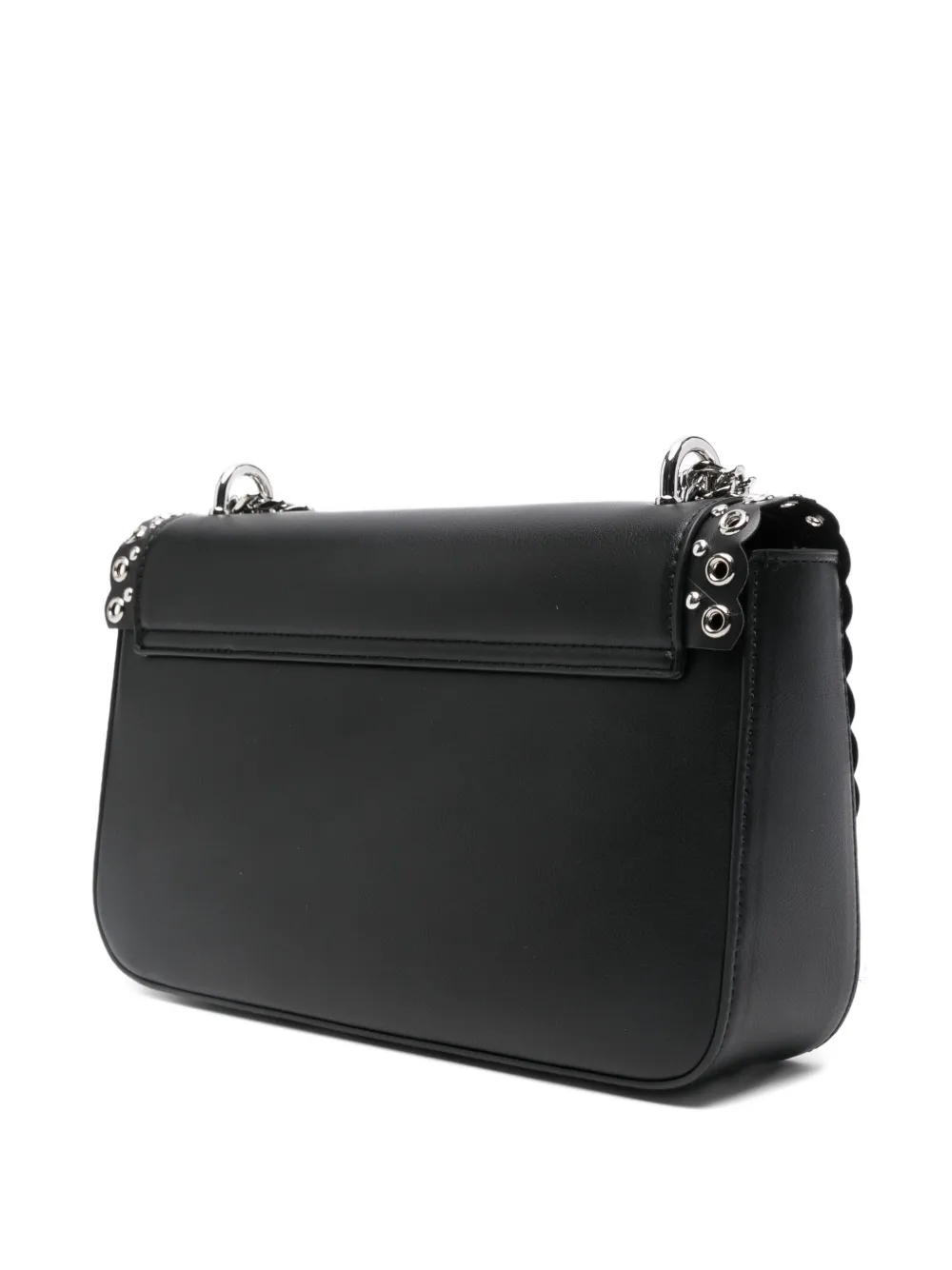 Cult Boekentas met kettingbandje en ringlets Zwart