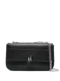 Cult leather cross body bag - Black