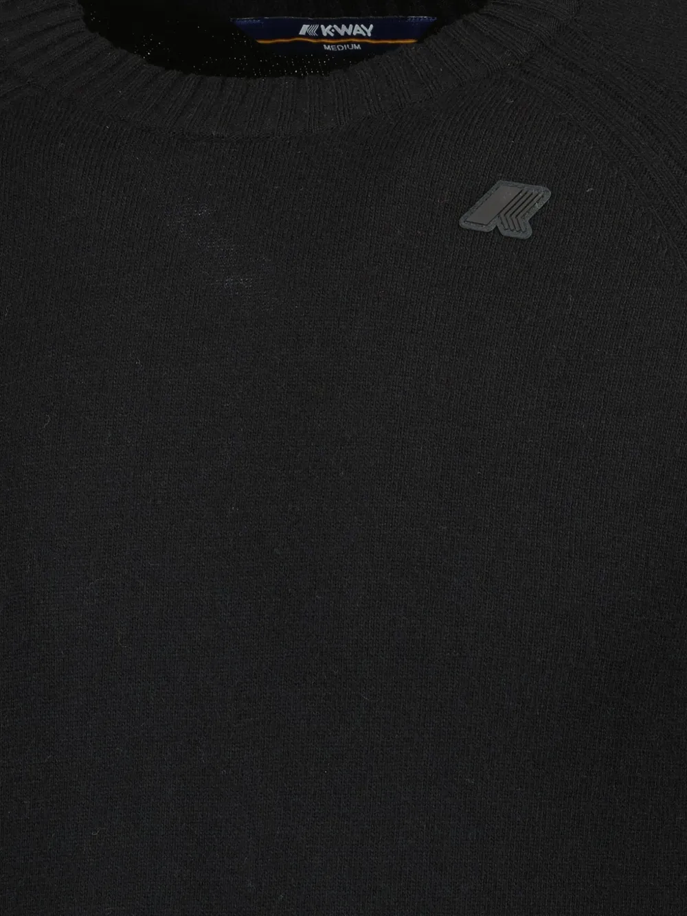 K-way Sebastien Crewneck Pullover In Black