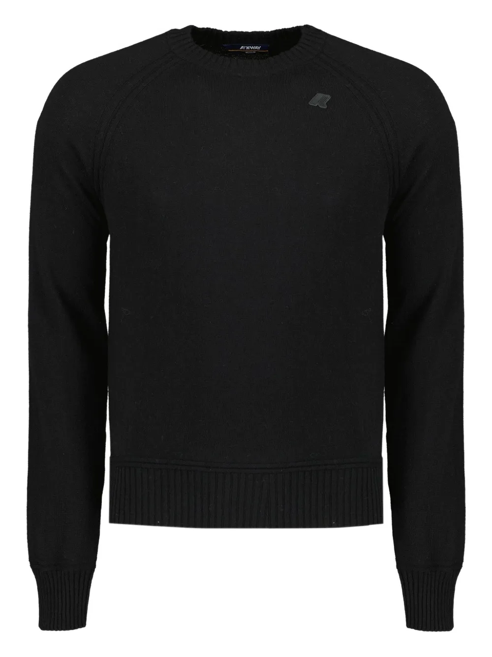 K-way Sebastien Crewneck Pullover In Black