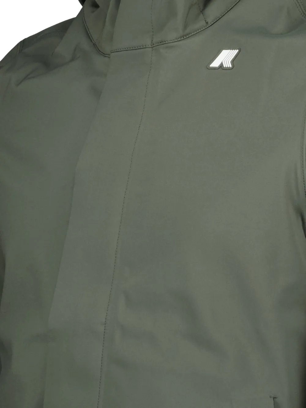 K-Way Thomas parka met capuchon Groen