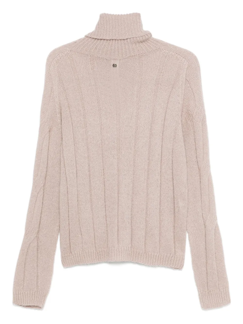 LIU JO Rollkragenpullover mit Zopfmuster | Pullover | Image 2