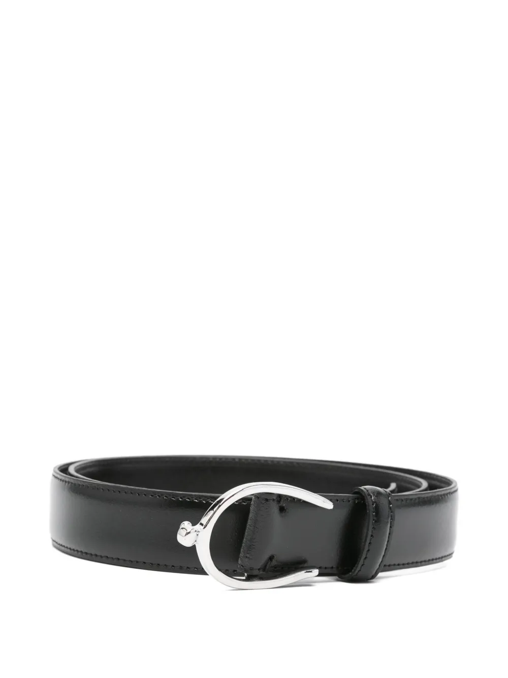 Briglia 1949 leather belt | Black | Image 1