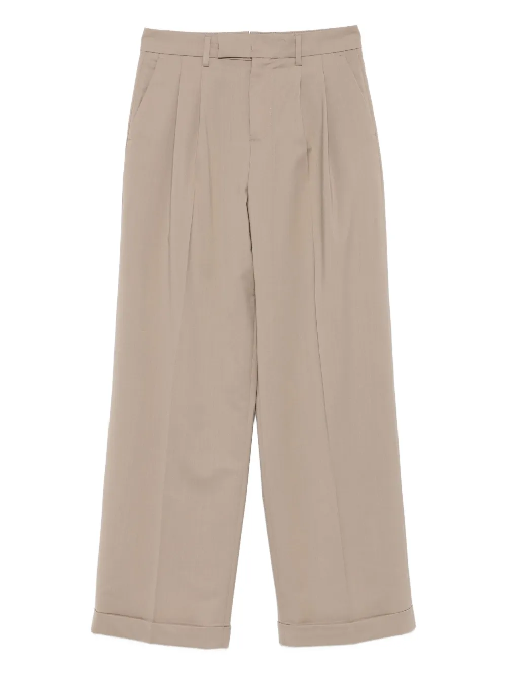 Briglia 1949 Pleat-detail Trousers In Gold