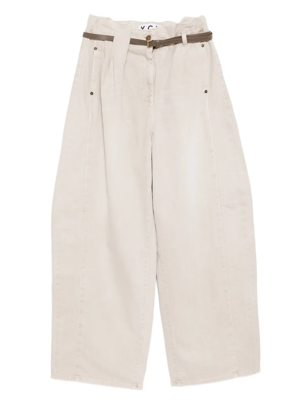 YCH jeans con cinturón | neutro | Image 1
