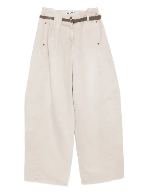 YCH belted jeans