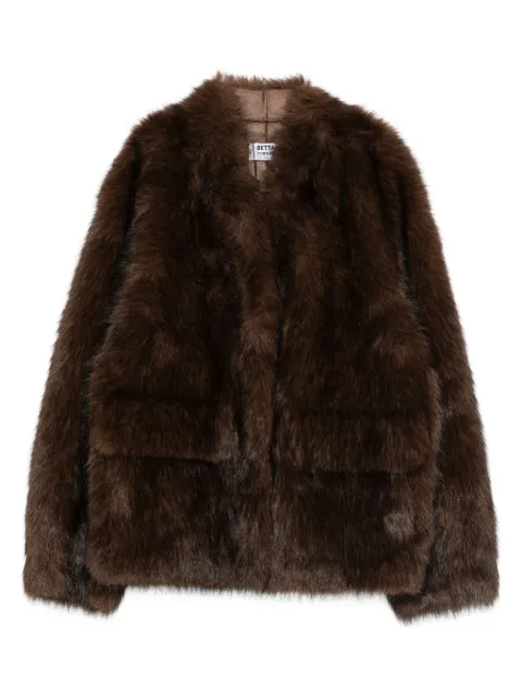 Betta Corradi faux fur jacket