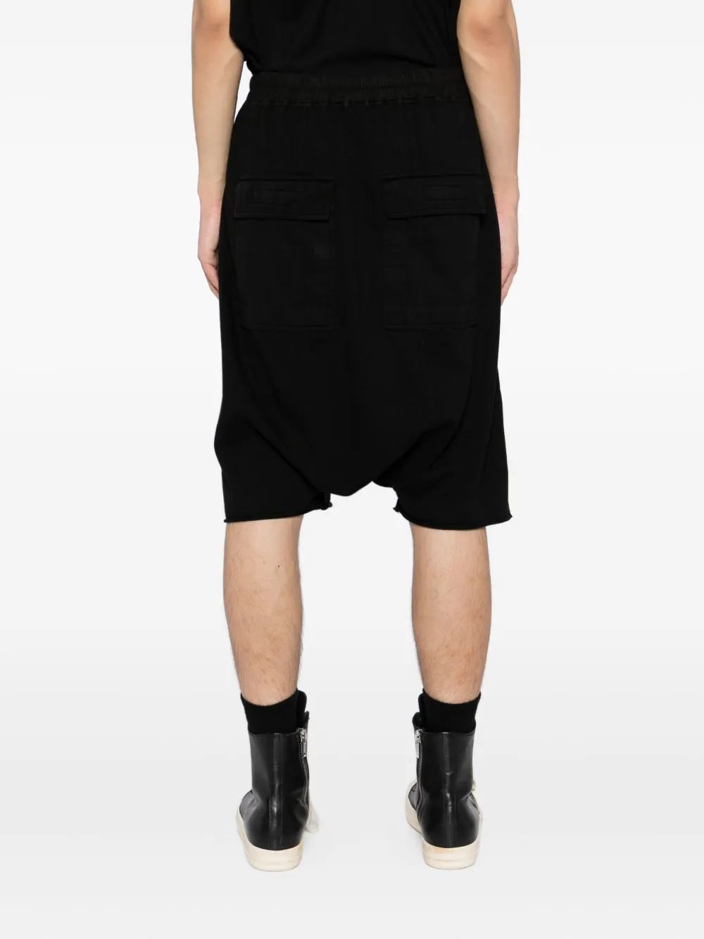 Rick Owens DRKSHDW Shorts met trekkoord Zwart