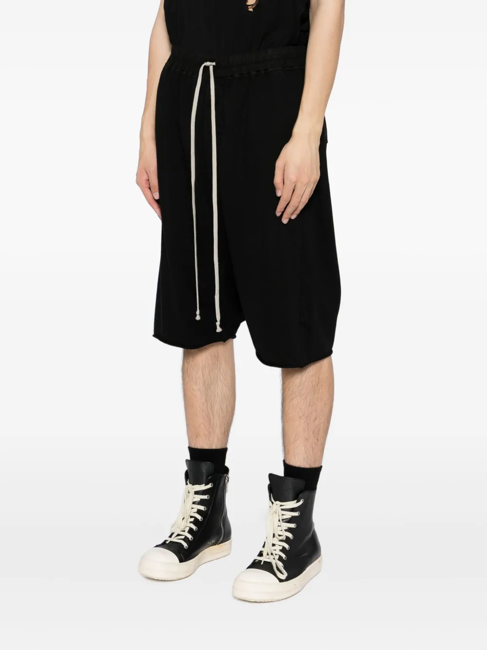 Rick Owens DRKSHDW Shorts met trekkoord Zwart