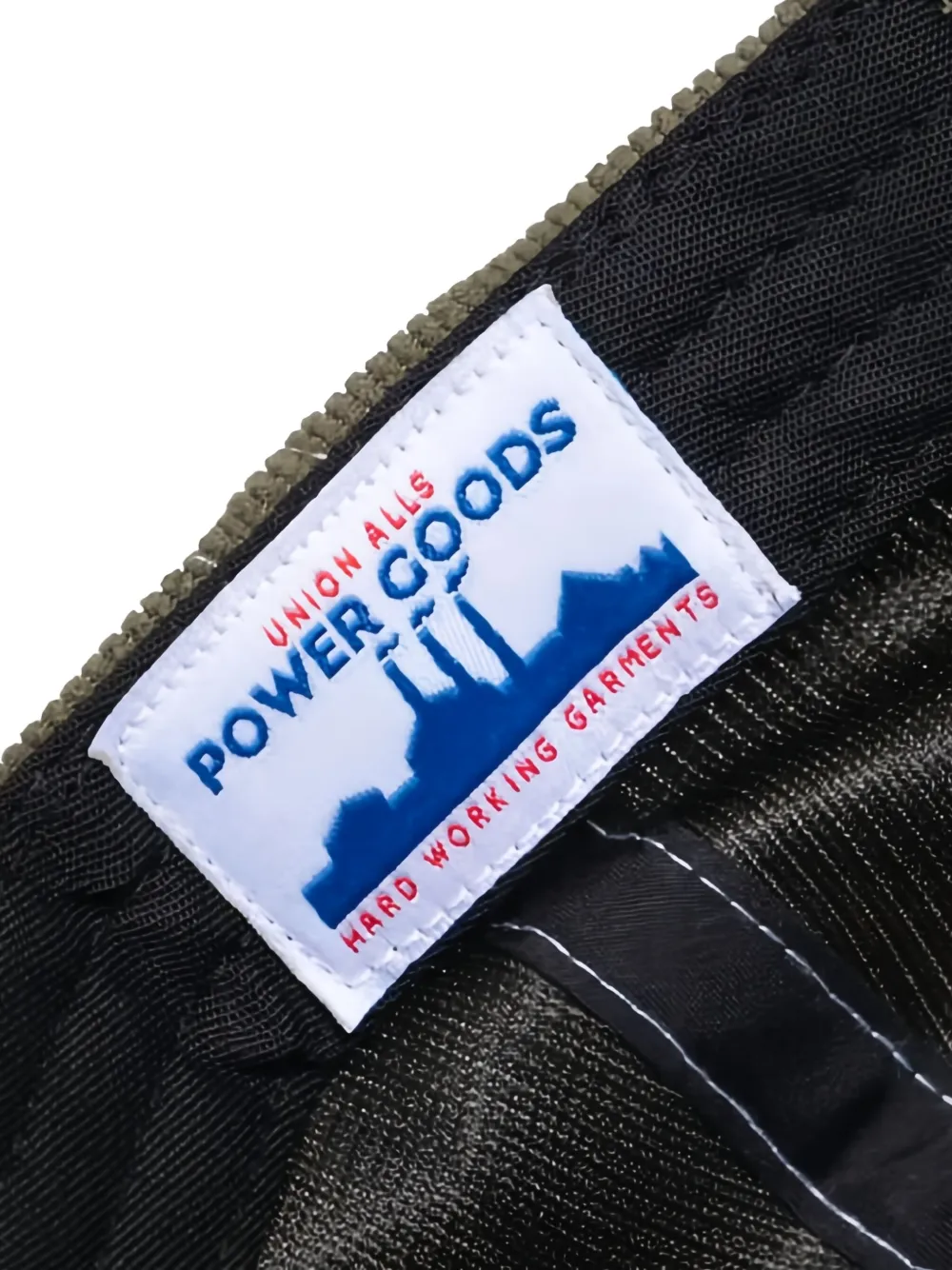 Service Works logo-embroidered cap - Grijs