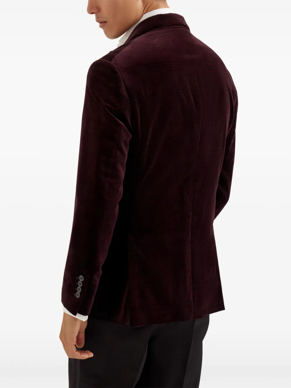 Brunello Cucinelli Fluwelen blazer Rood