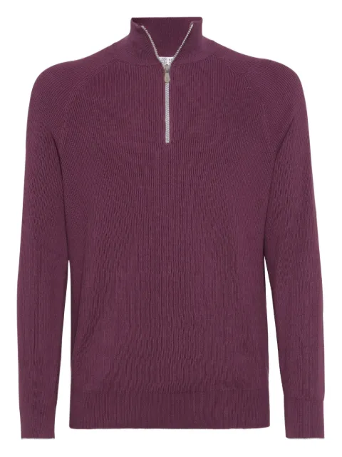Brunello Cucinelli ribbed cotton sweater