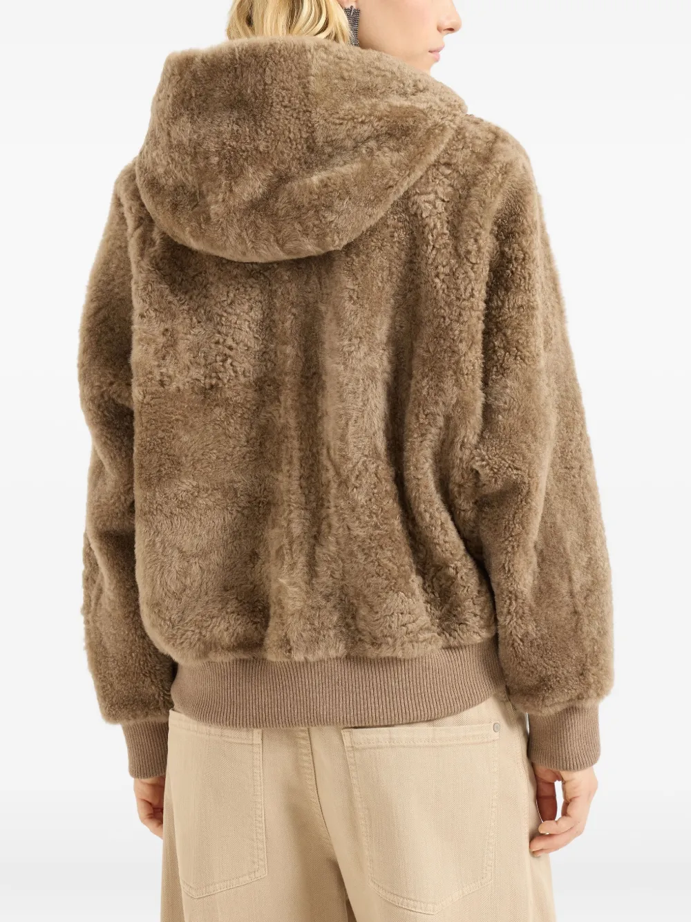 Brunello Cucinelli Lammy jack Bruin