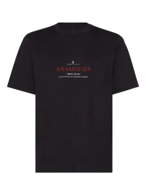 【美品】BRUNELLO CUCINELLI ブルネロクチネリ　黒 Tシャツ Brunello Cucinelli（ブルネロ・クチネリ）トップス Tシャツ - FARFETCH