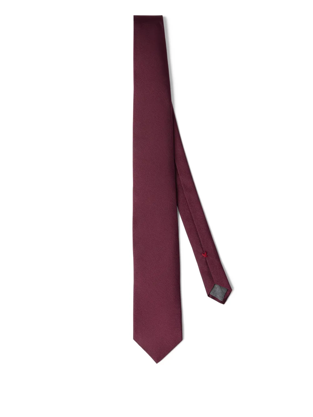 Brunello Cucinelli corbata de seda | rojo | Image 1