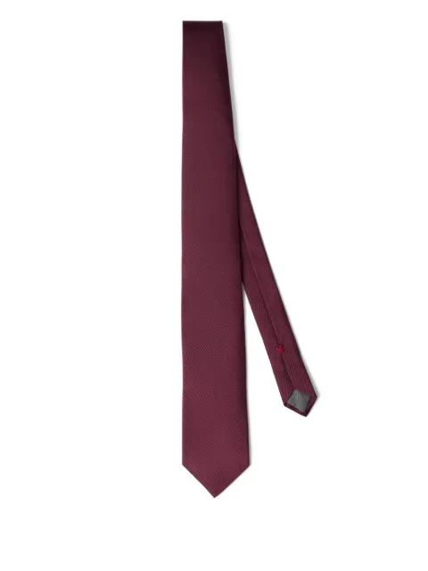 Brunello Cucinelli twill silk tie