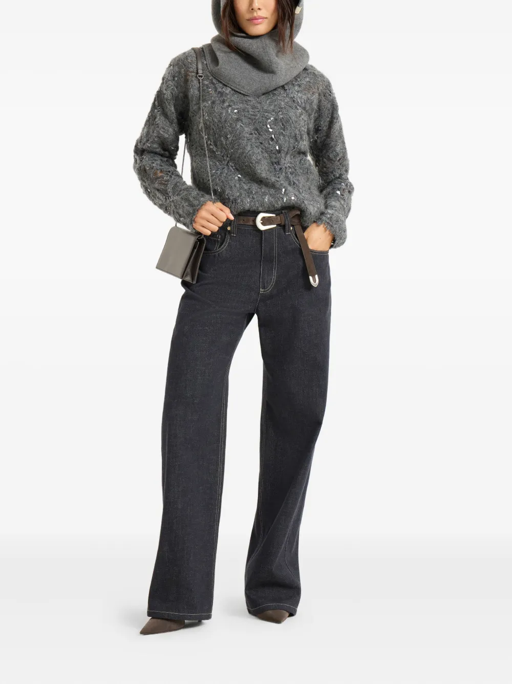 Brunello Cucinelli suéter con aplique | Suéteres | Image 2