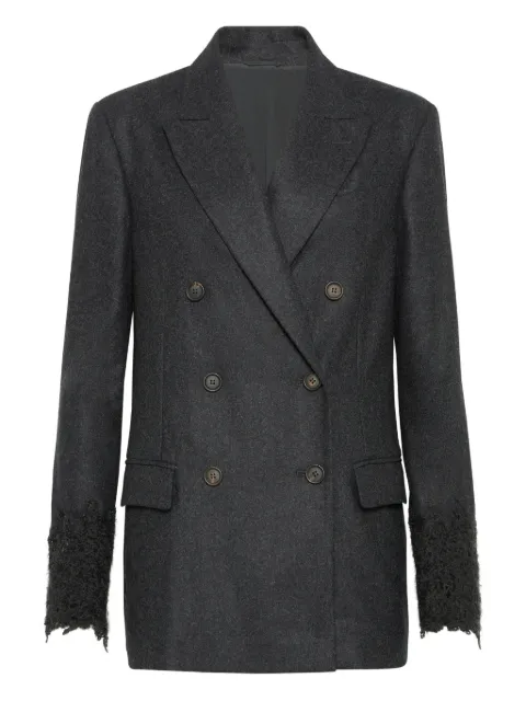 Brunello Cucinelli double-breasted blazer