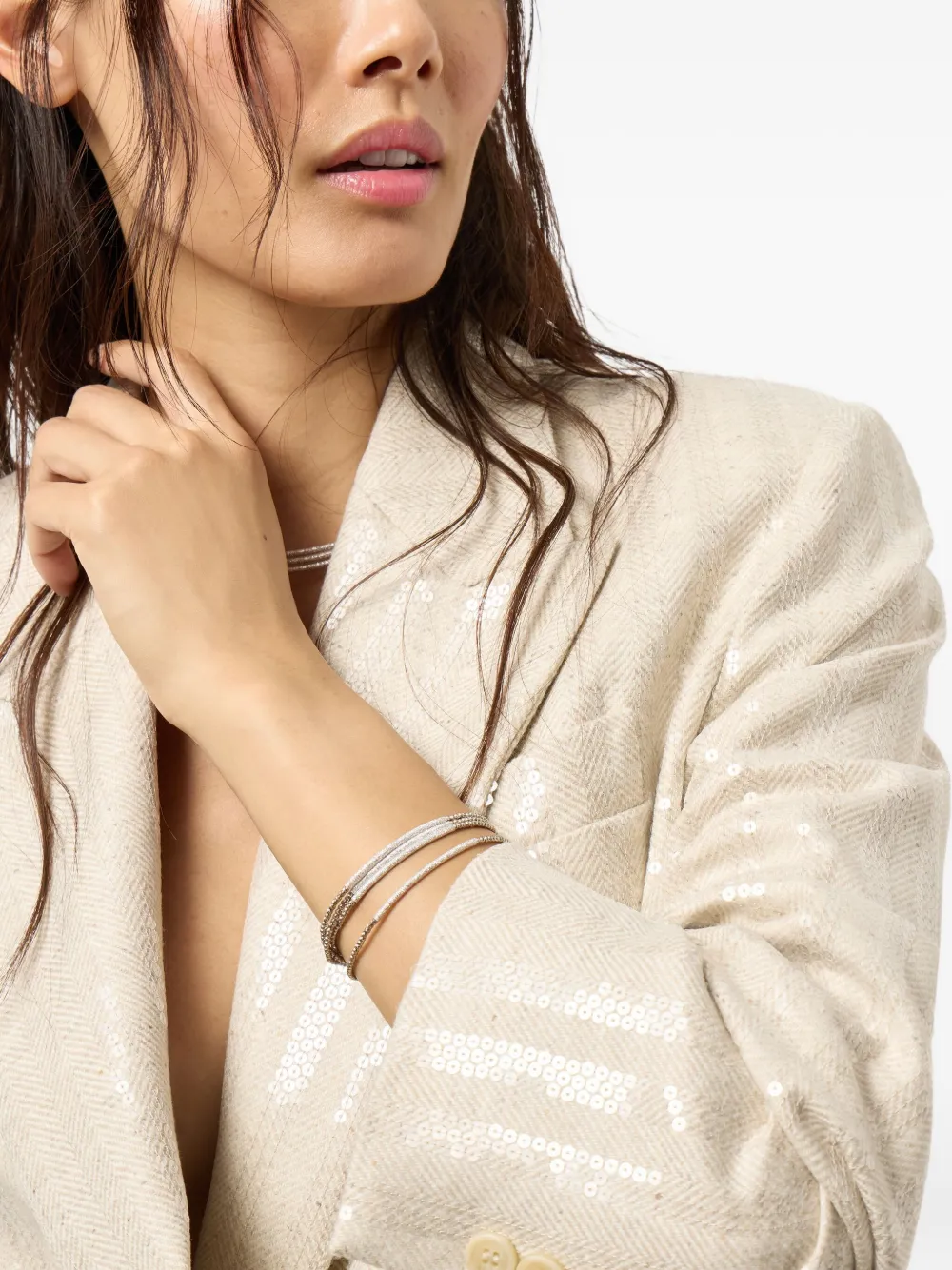 Brunello Cucinelli twisted bracelet | Image 2