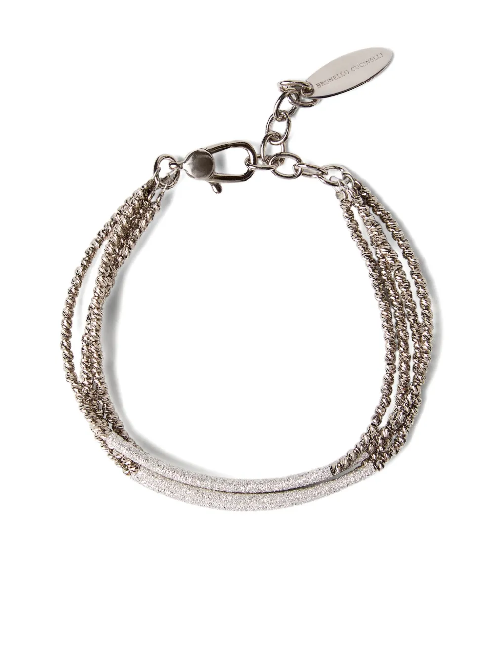 Brunello Cucinelli twisted bracelet | Silver | Image 1