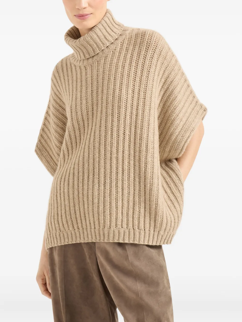 Brunello Cucinelli Kasjmier coltrui Beige