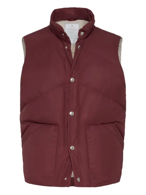 Brunello Cucinelli padded buttoned gilet