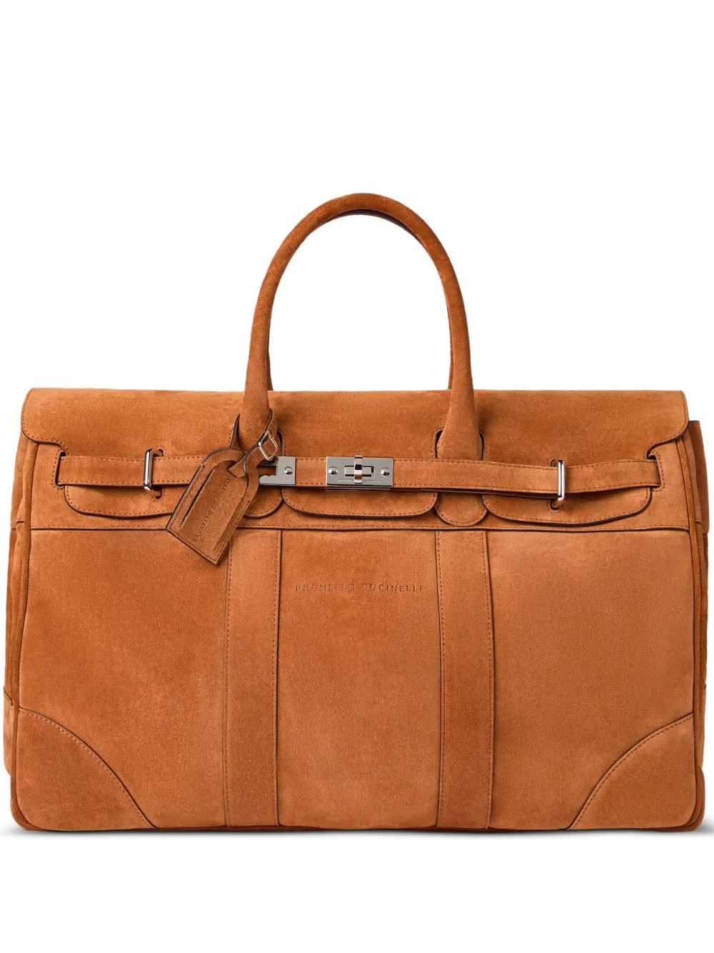 Brunello Cucinelli Weekender Country luggage bag | Brown | Image 1