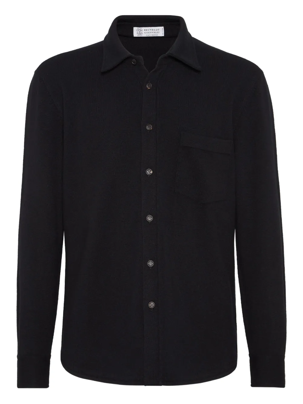 Brunello Cucinelli ニット シャツ | ブラック | Image 1