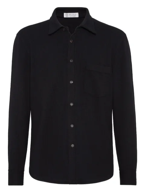 Brunello Cucinelli knitted shirt