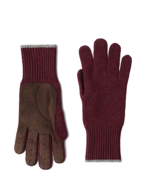 Brunello Cucinelli cashmere gloves