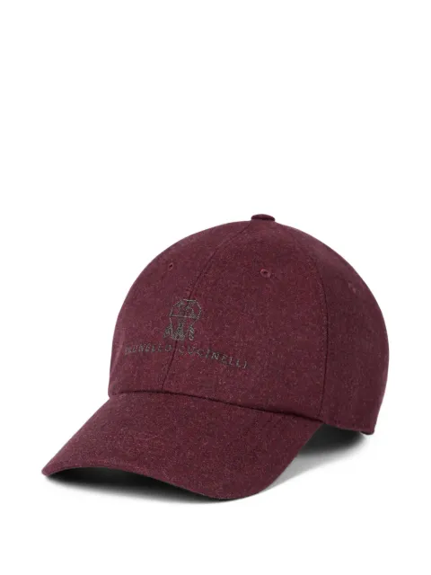 Brunello Cucinelli embroidered baseball cap