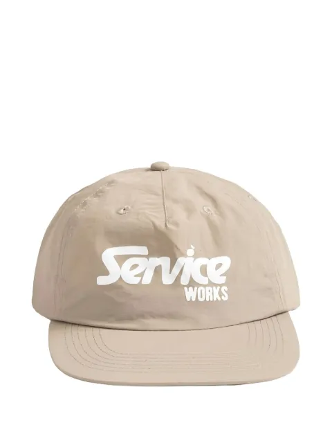 Service Works logo-print cap